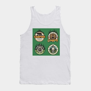 Camping in the wild Tank Top